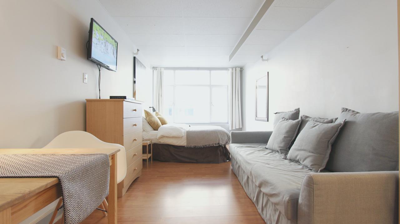 Апартаменты Les Lofts De La Cite Квебек Экстерьер фото