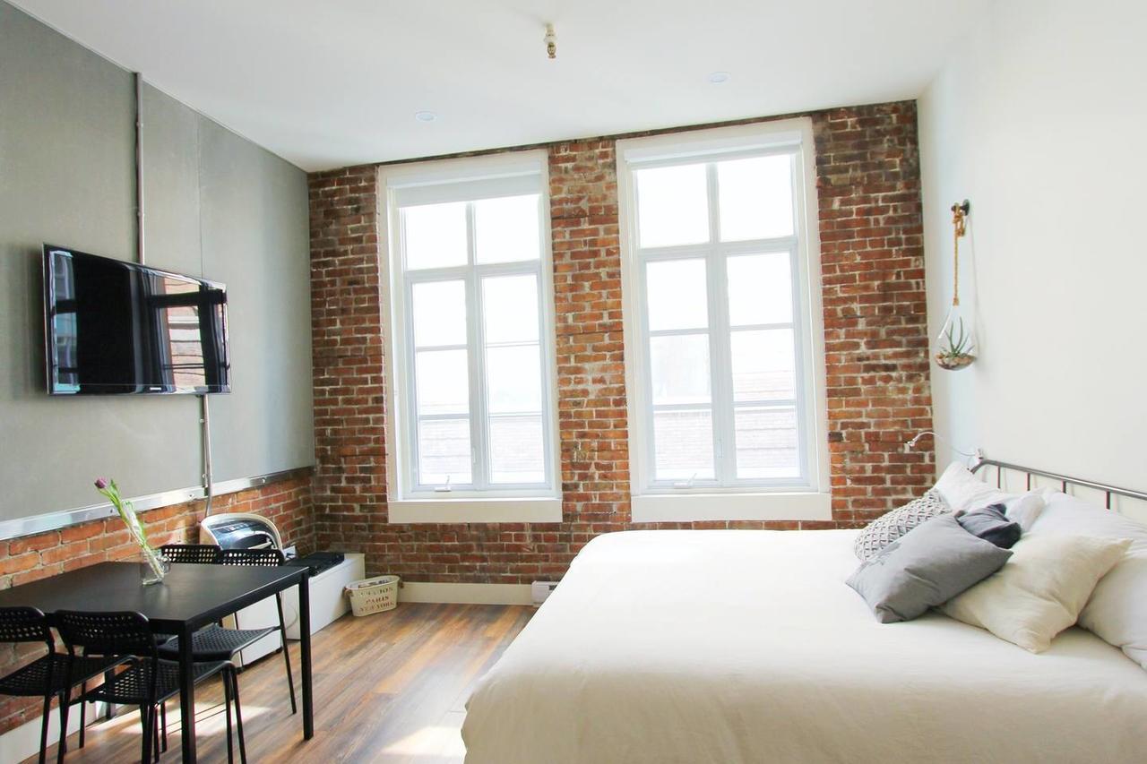 Апартаменты Les Lofts De La Cite Квебек Экстерьер фото
